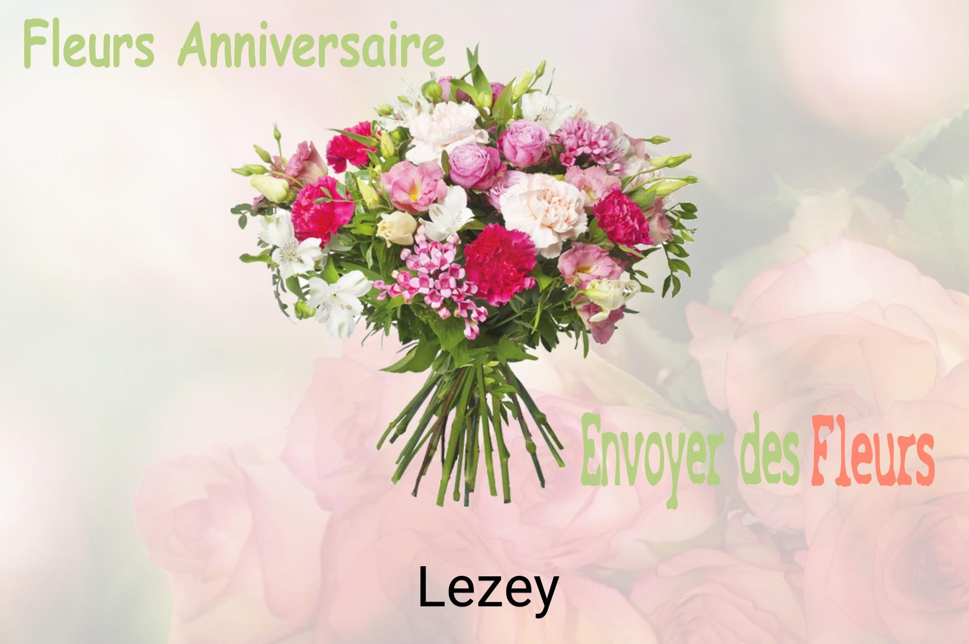 Bouquet de fleurs d’anniversaire livré à Lezey